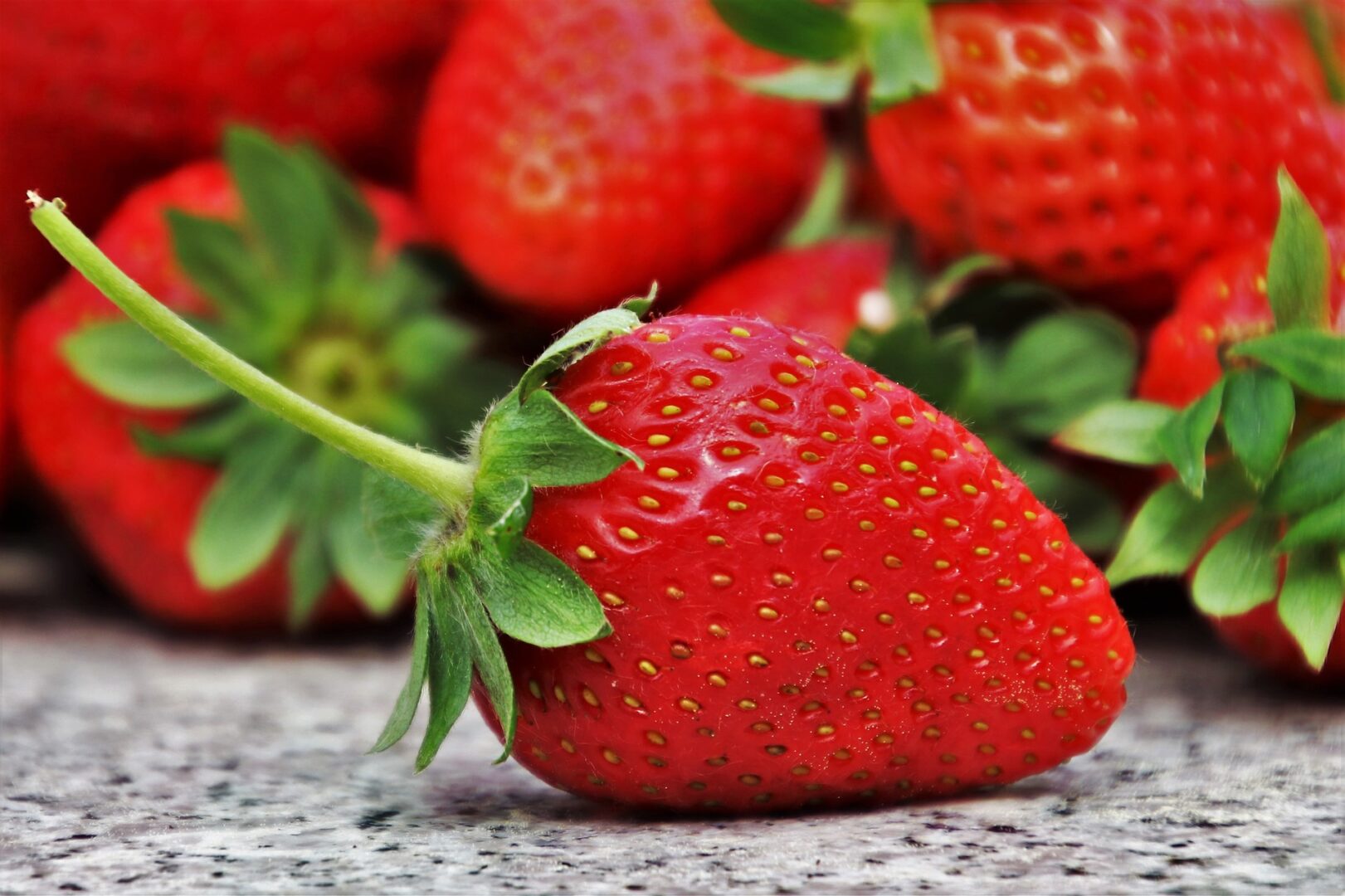Fresh strawberries for National Strawberry Day
