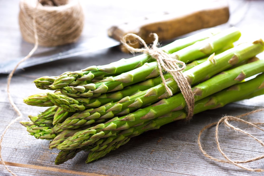What's better than planting asparagus?