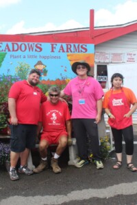 Some of the staff at Meadows Farms Seven Corners