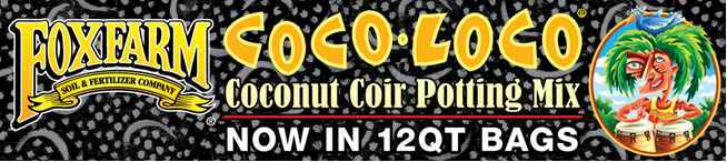 FoxFarm Soil & Fertilizer Company Coco Loco Coconut Coir Potting Mix now in 12 QT Bags