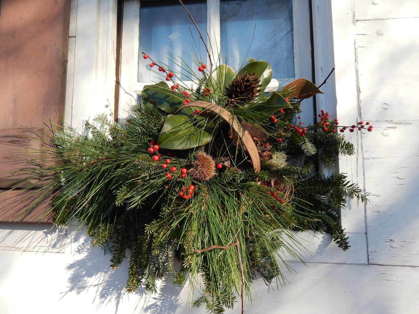 Now is the time to gather evergreen clippings for your holiday decorations